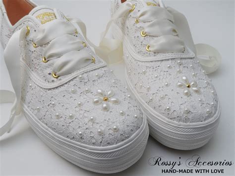 platform sneakers for brides.